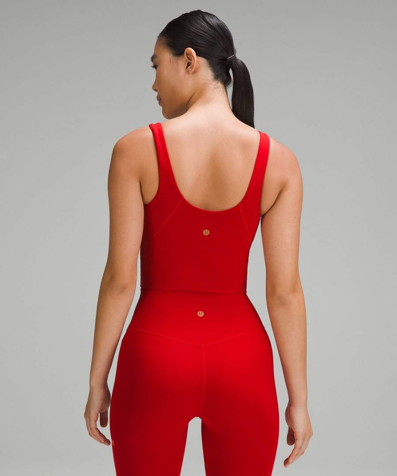 Lululemon Lunar New Year Align™ Linne Dam Mörkröda Sverige | CAXKFB718