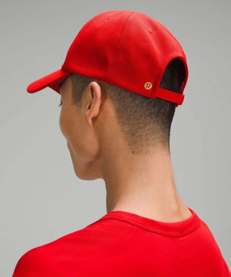 Lululemon Lunar New Year Klassiska Ball Hatt Dam Mörkröda Sverige | NTZKSD852