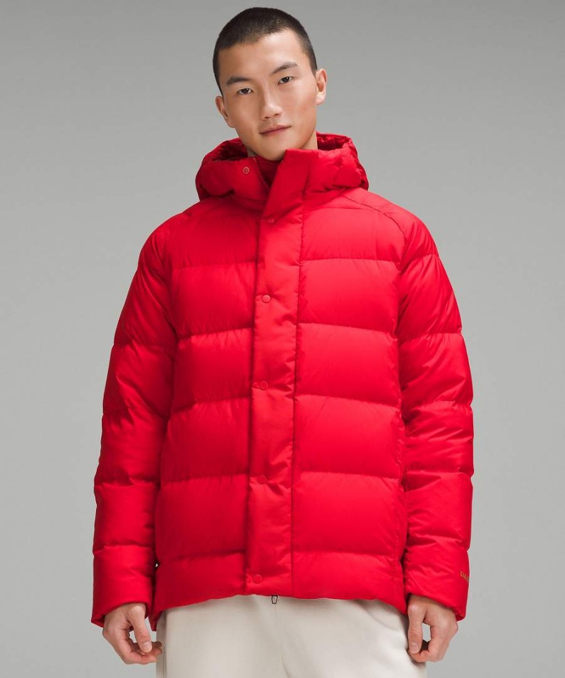 Lululemon Lunar New Year Wunder Puff Dunjackor Herr Röda Röda Olika Färger Sverige | YXSNBP917