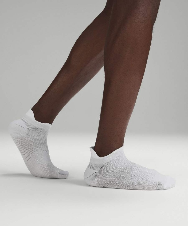 Lululemon MacroPillow Tab Medium Cushioning 3 Pack Löpar Strumpor Herr Vita Sverige | XELNDB435