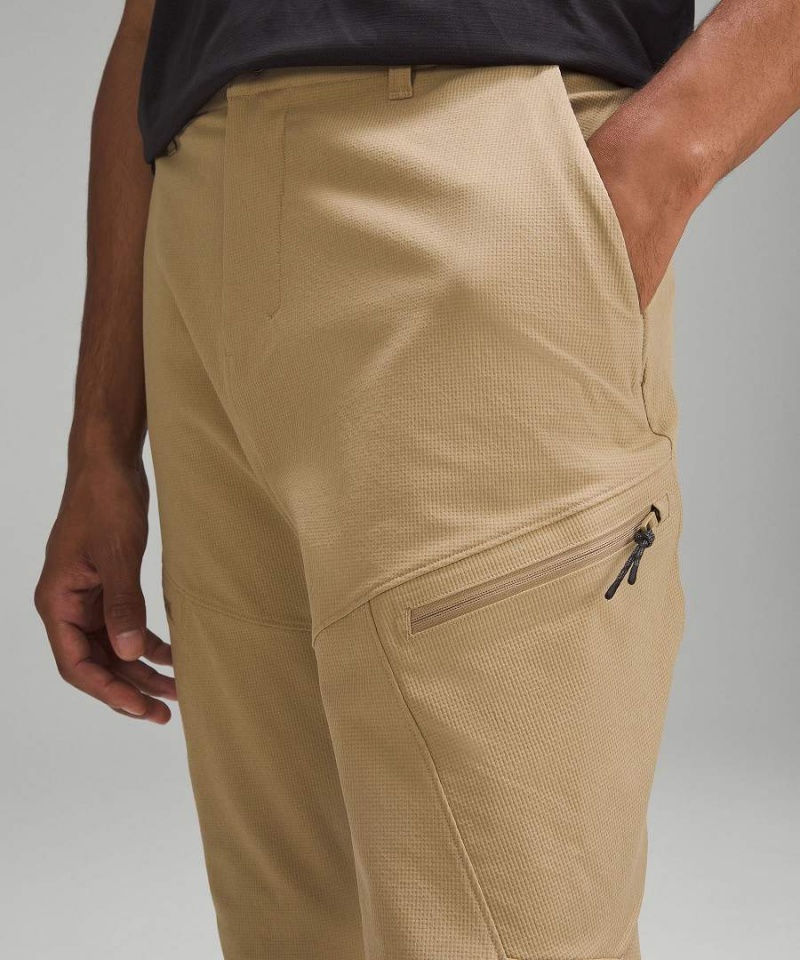 Lululemon Merino Ull Vandring Cargo Byxor Herr Bruna Sverige | QUAPDG654