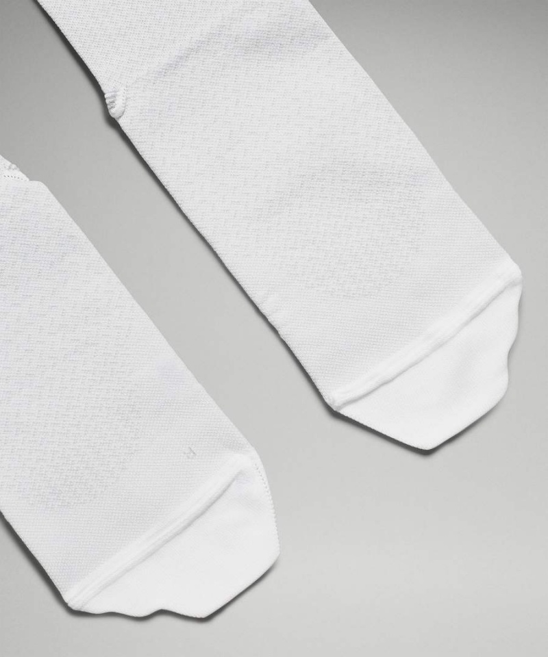 Lululemon MicroPillow Compression Knee-High Light Cushioning Löpar Strumpor Herr Vita Sverige | QVIRXS028