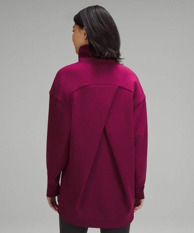 Lululemon Modal-Blend Turtleneck Tunic Tröjor Dam Vinröda Sverige | RWIDLT827