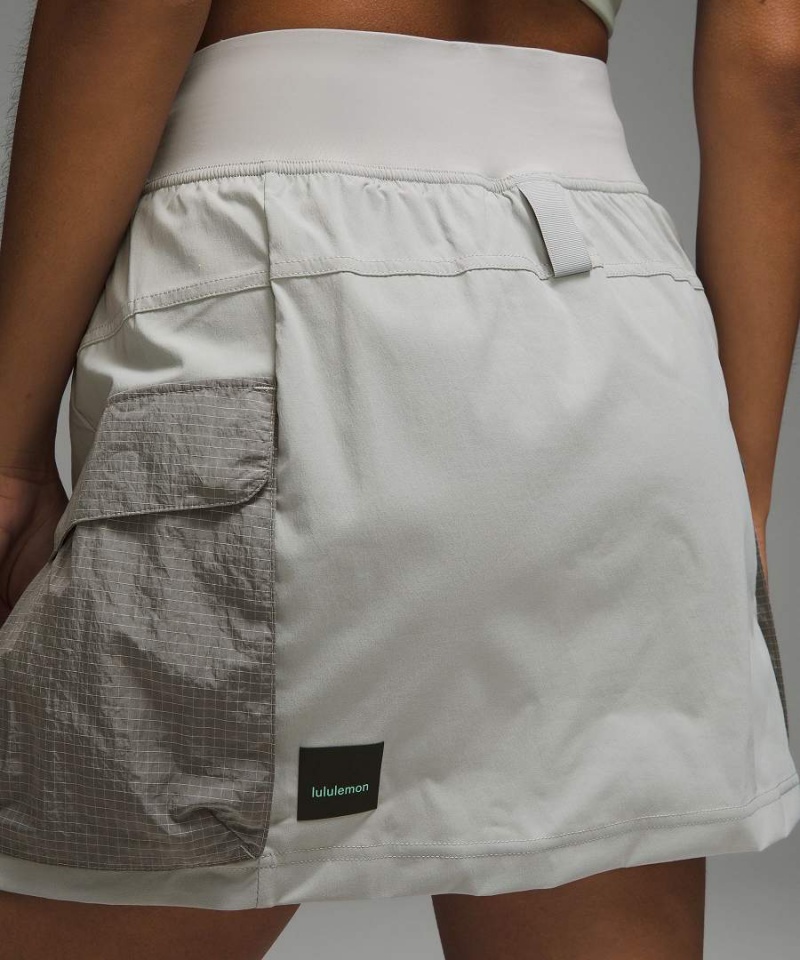 Lululemon Multi-Pocket Cargo High-Rise Vandring Kjolar Dam Grå Sverige | DFALPV594
