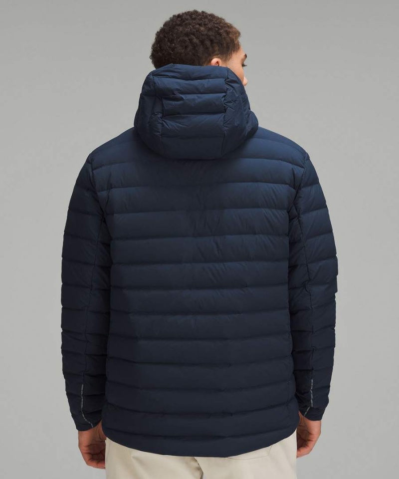Lululemon Navigation Hoodie Dunjackor Herr Marinblå Sverige | LRXOSW409