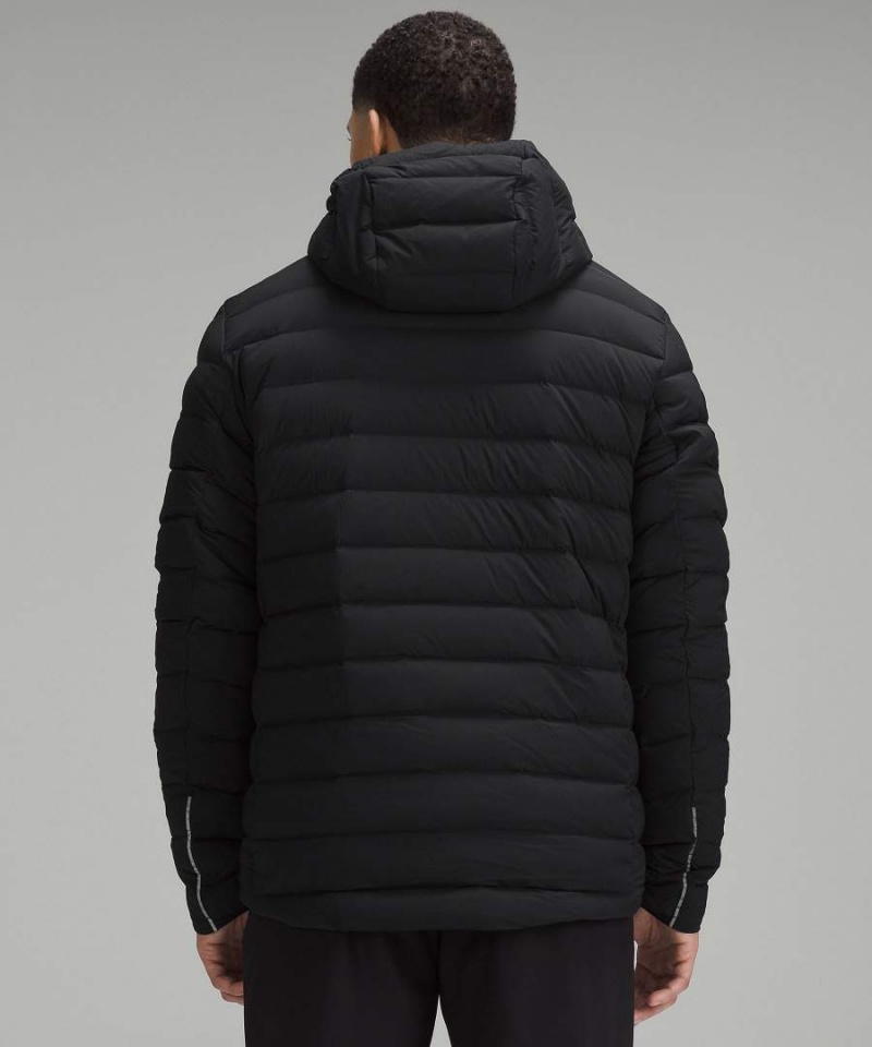 Lululemon Navigation Stretch Hoodie Dunjackor Herr Svarta Sverige | CQSOTV573
