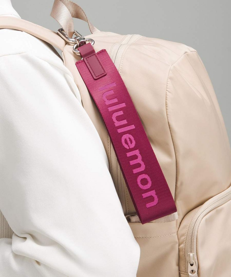 Lululemon Never Lost Nyckelband Dam Vinröda Rosa Sverige | LSTYGP285
