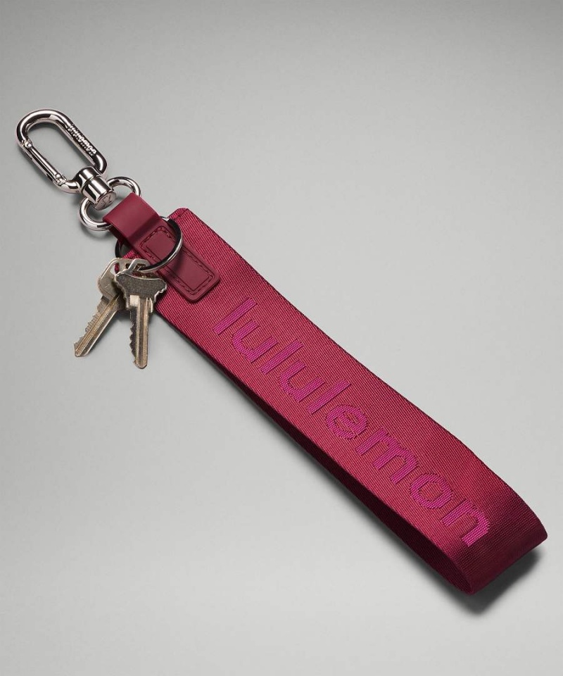 Lululemon Never Lost Nyckelband Dam Vinröda Rosa Sverige | LSTYGP285