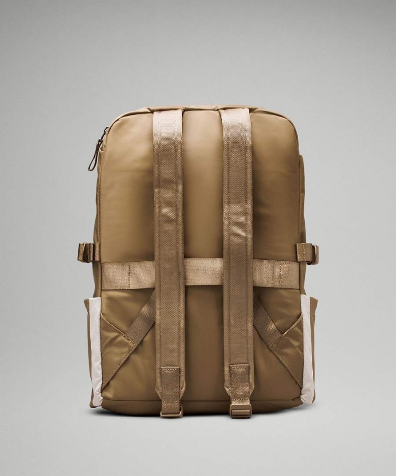 Lululemon New Crew 22L Ryggsäckar Herr Khaki Sverige | LNBKFO698