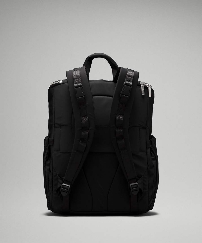 Lululemon New Parent 17L Ryggsäckar Herr Svarta Silver Sverige | FBDOUZ960