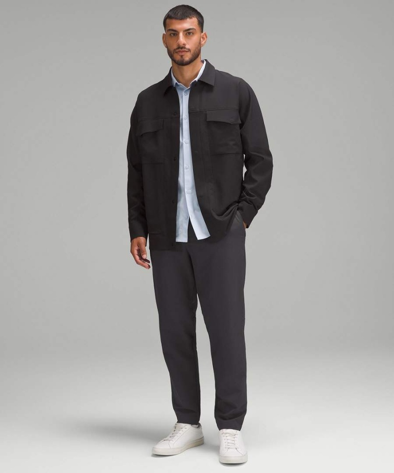 Lululemon New Venture Pique Byxor Herr Mörkgrå Sverige | QJPUYG496
