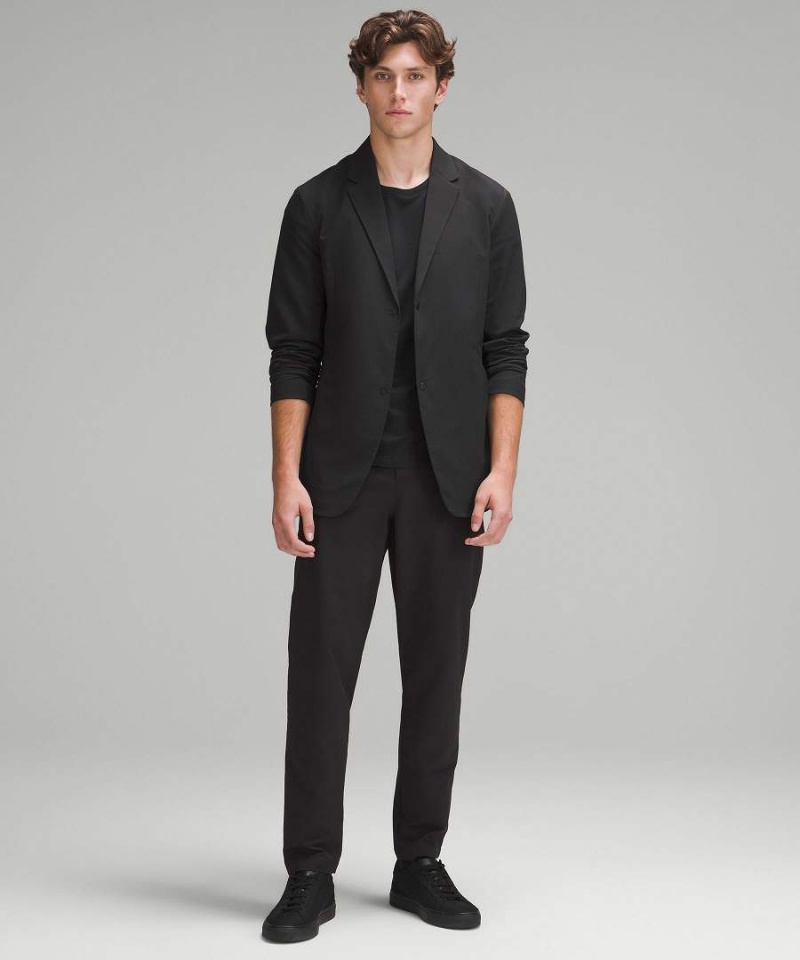 Lululemon New Venture Pique Byxor Herr Svarta Sverige | OTEDBG709