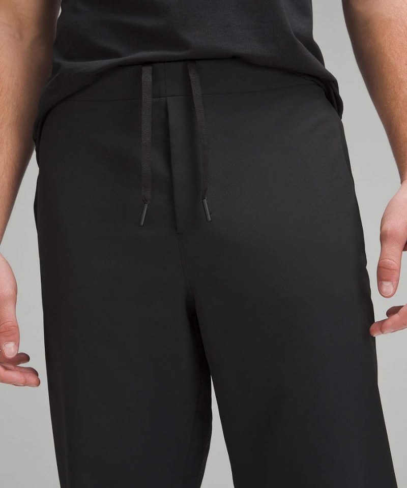 Lululemon New Venture Pique Byxor Herr Svarta Sverige | OTEDBG709