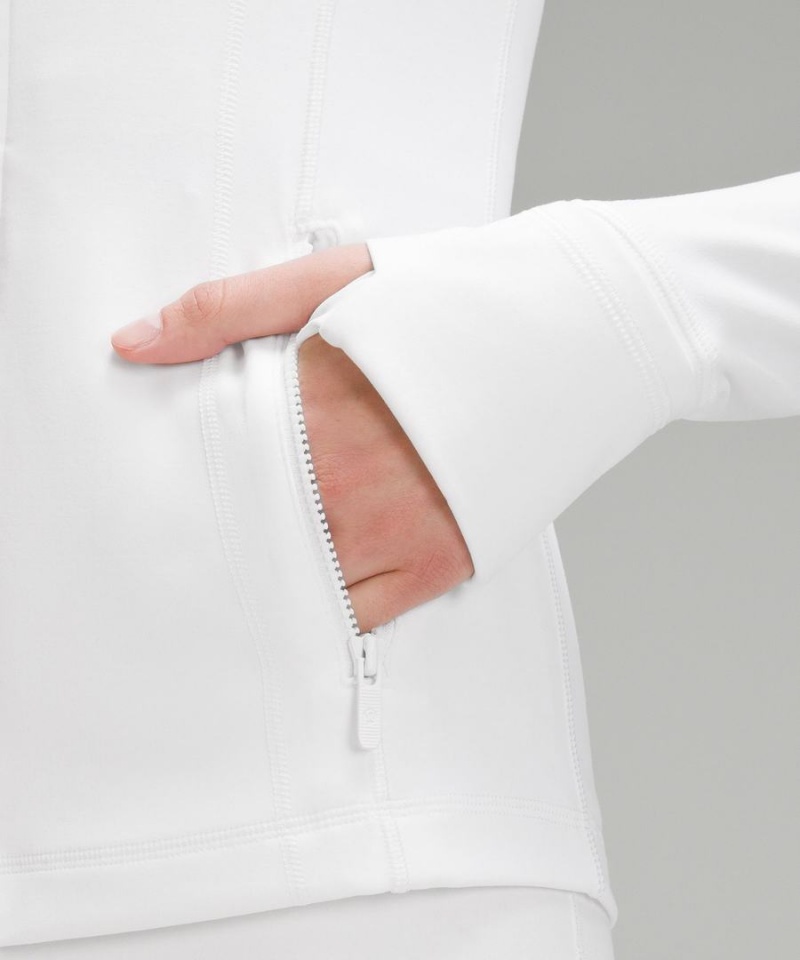 Lululemon Nulu Define Jacket Dam Vita Sverige | NGPJBU280