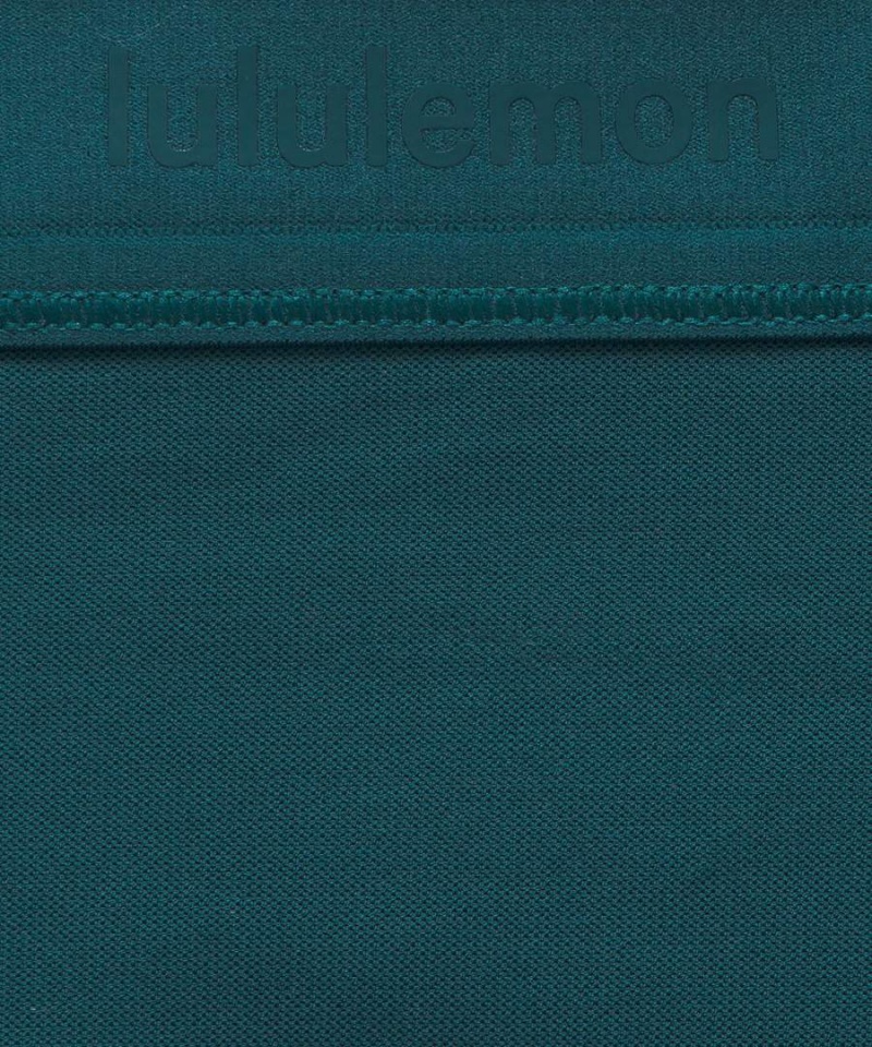 Lululemon Nulu Mesh Logo High-Midja Bikini Underkläder Dam Turkos Sverige | EMBCYX580