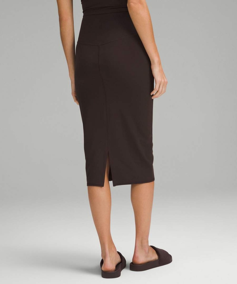 Lululemon Nulu Slim-Fit High-Rise Kjolar Dam Choklad Sverige | JPXCHF485