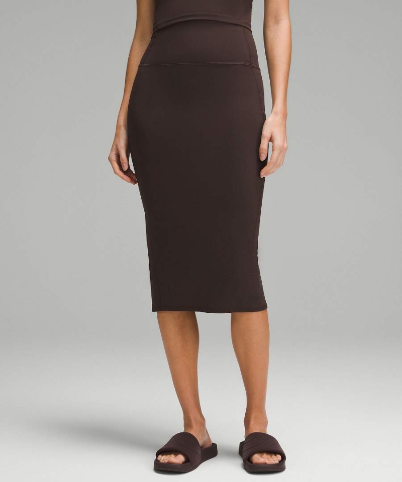 Lululemon Nulu Slim-Fit High-Rise Kjolar Dam Choklad Sverige | JPXCHF485