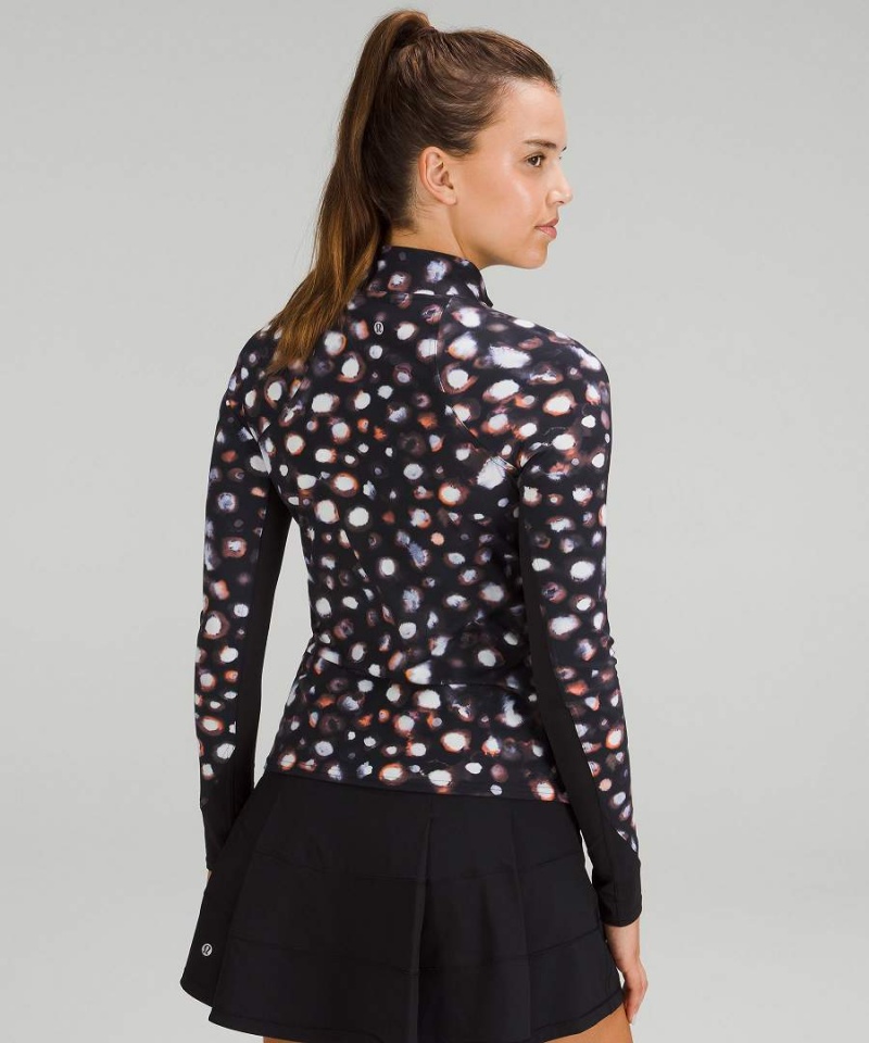 Lululemon Nulux Half-Zip Långärmad Tröja Dam Orange Olika Färger Sverige | DHMPCE953