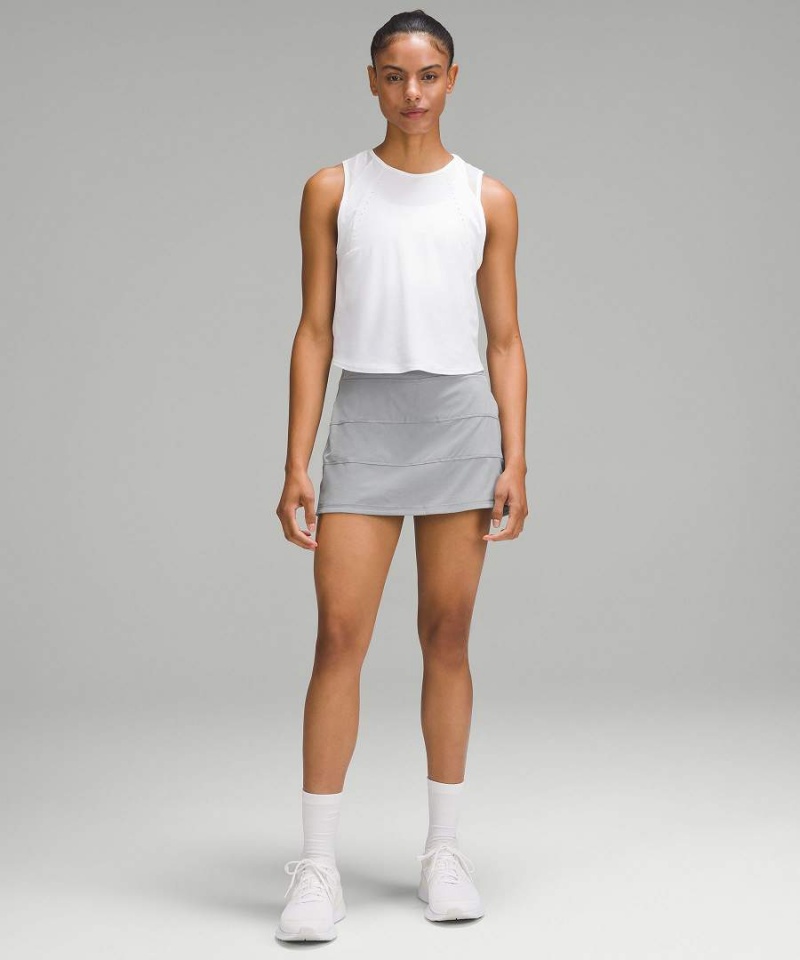 Lululemon Pace Rival Mid-Rise Long Kjolar Dam Grå Sverige | JOLPNA074