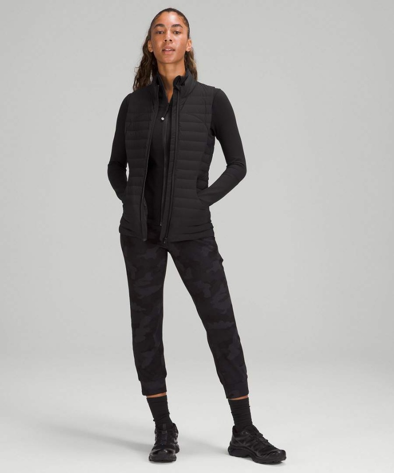 Lululemon Pack It Down Väst Dam Svarta Sverige | DNCUFW361