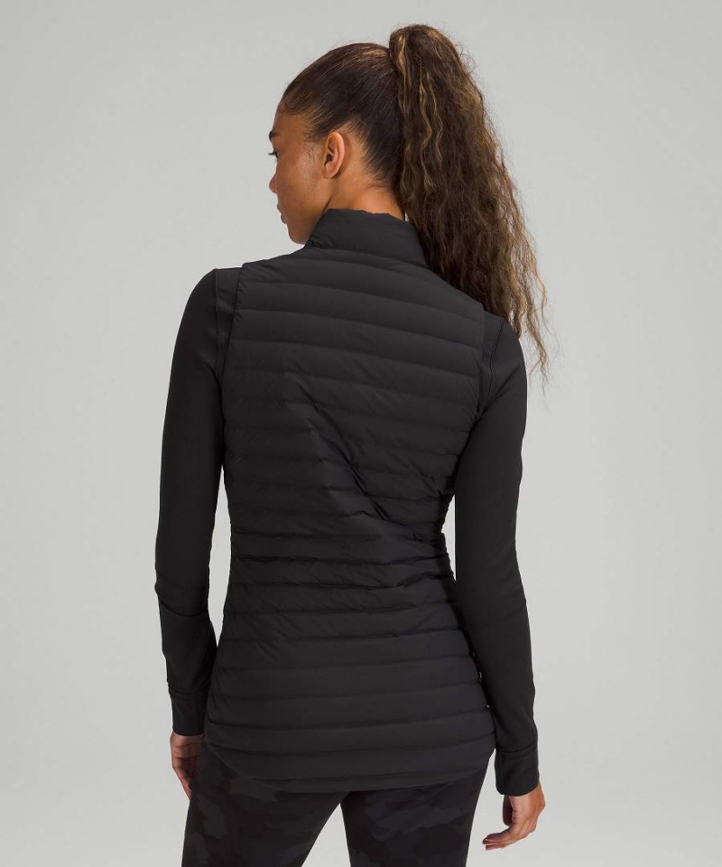 Lululemon Pack It Down Väst Dam Svarta Sverige | DNCUFW361