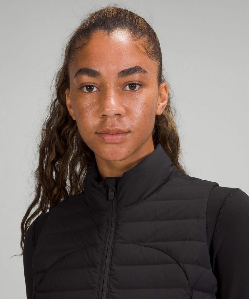 Lululemon Pack It Down Väst Dam Svarta Sverige | DNCUFW361