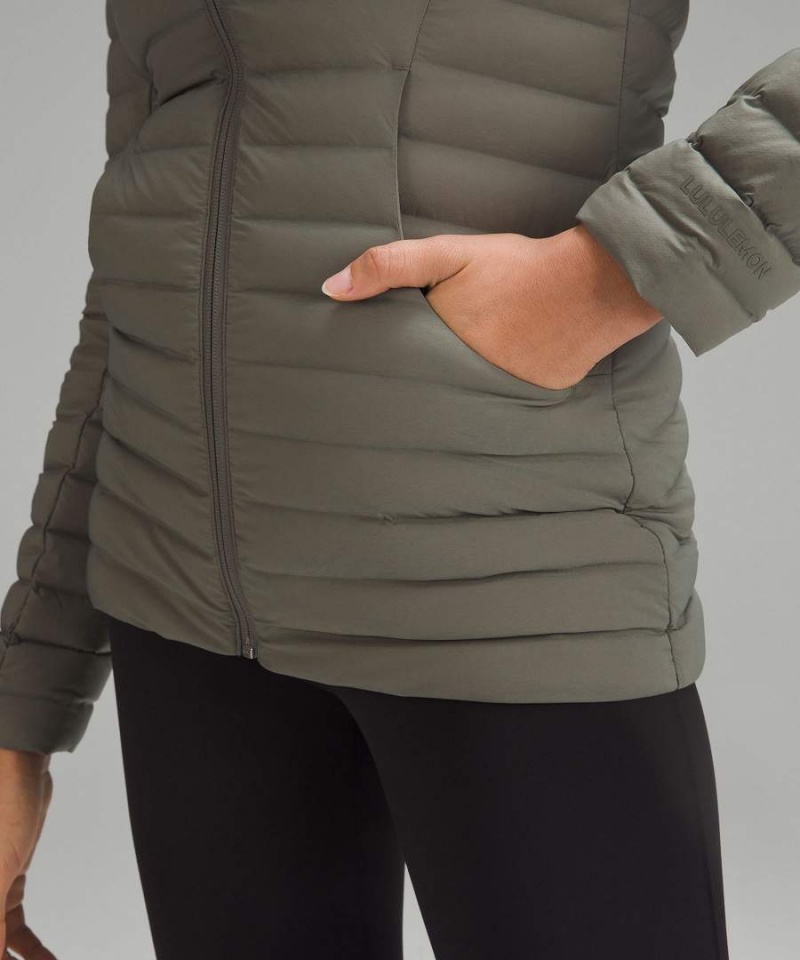 Lululemon Pack It Dunjackor Dam Grå Olivgröna Sverige | LGKVES034