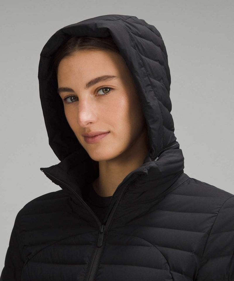 Lululemon Pack It Long Dunjackor Dam Svarta Sverige | ANLBWS750
