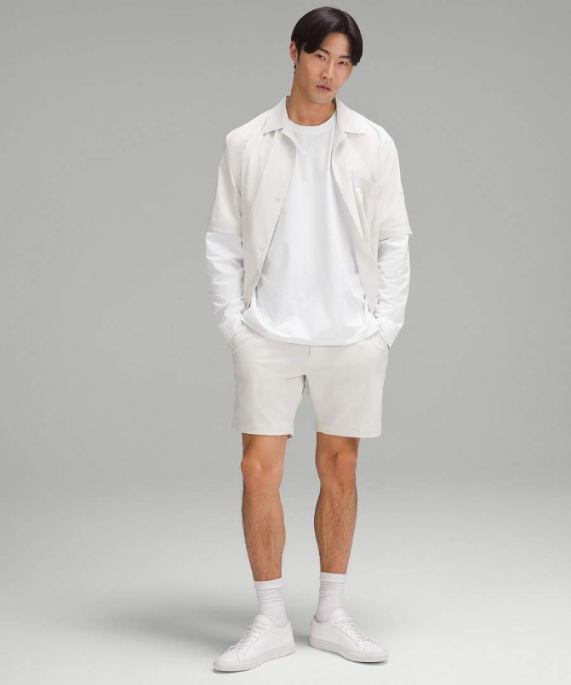 Lululemon Pique Oversized Långärmad Tröja Herr Vita Sverige | ZIVPWH968