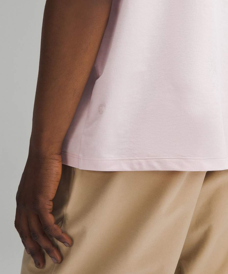 Lululemon Pique Oversized T-shirt Herr Rosa Sverige | LBUNRD357