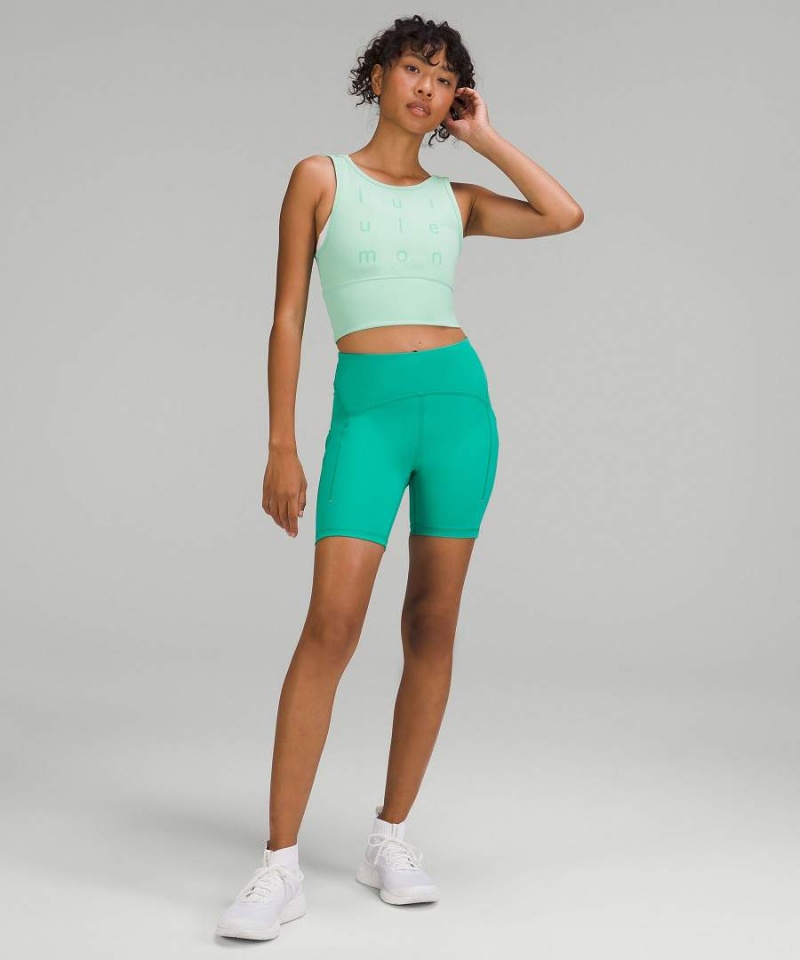 Lululemon Power Pivot Everlux Linne Dam Mintgröna Sverige | WOXAHM937