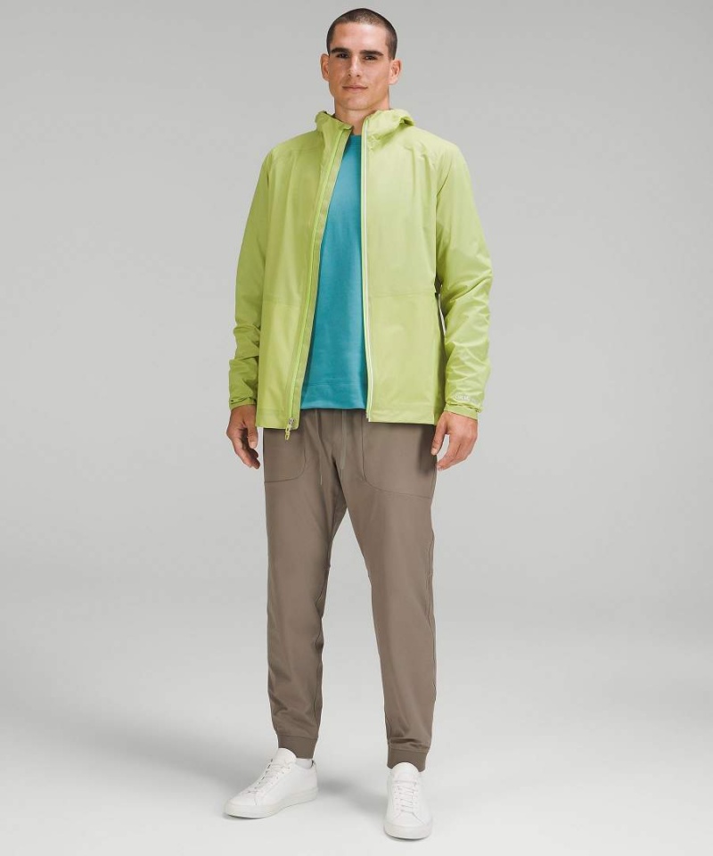 Lululemon Precipitation Jackor Herr Gröna Sverige | UQIMAZ407