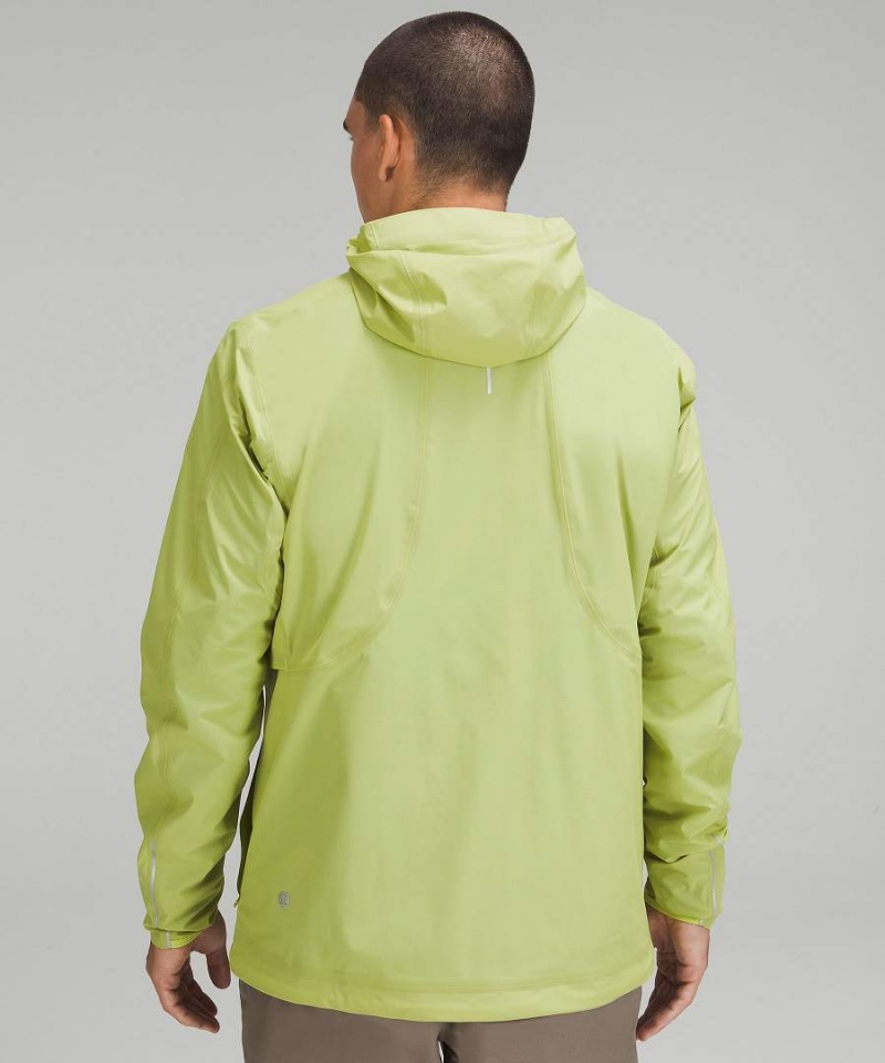 Lululemon Precipitation Jackor Herr Gröna Sverige | UQIMAZ407