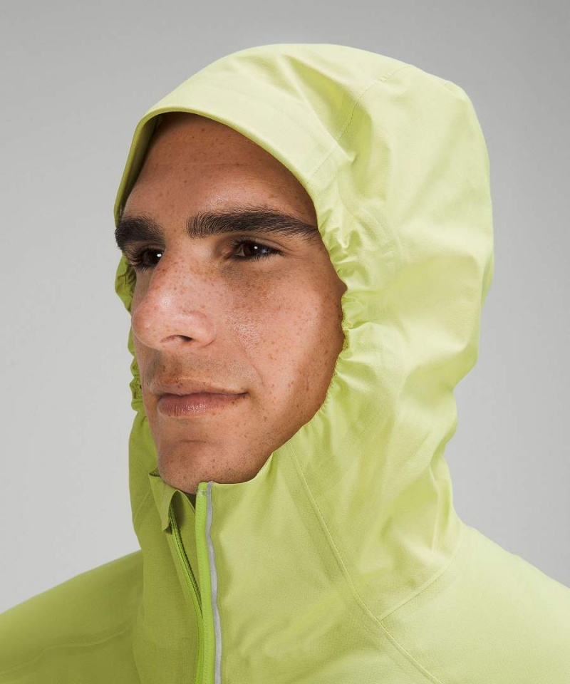 Lululemon Precipitation Jackor Herr Gröna Sverige | UQIMAZ407