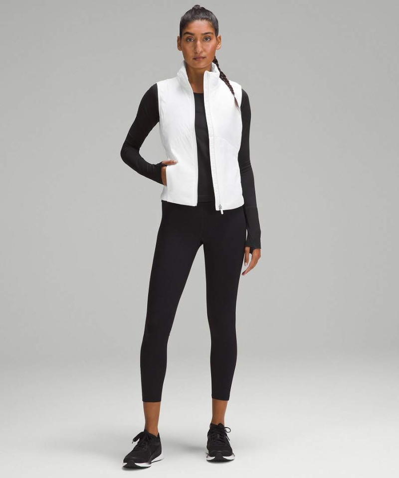 Lululemon Push Your Pace Väst Dam Vita Sverige | BLGYQK741