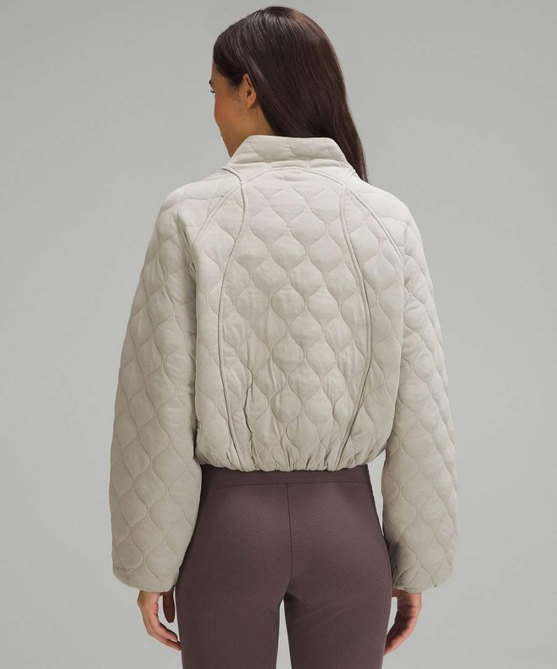 Lululemon Quiltad Bomberjacka Dam Svarta Sverige | HQMJKD495