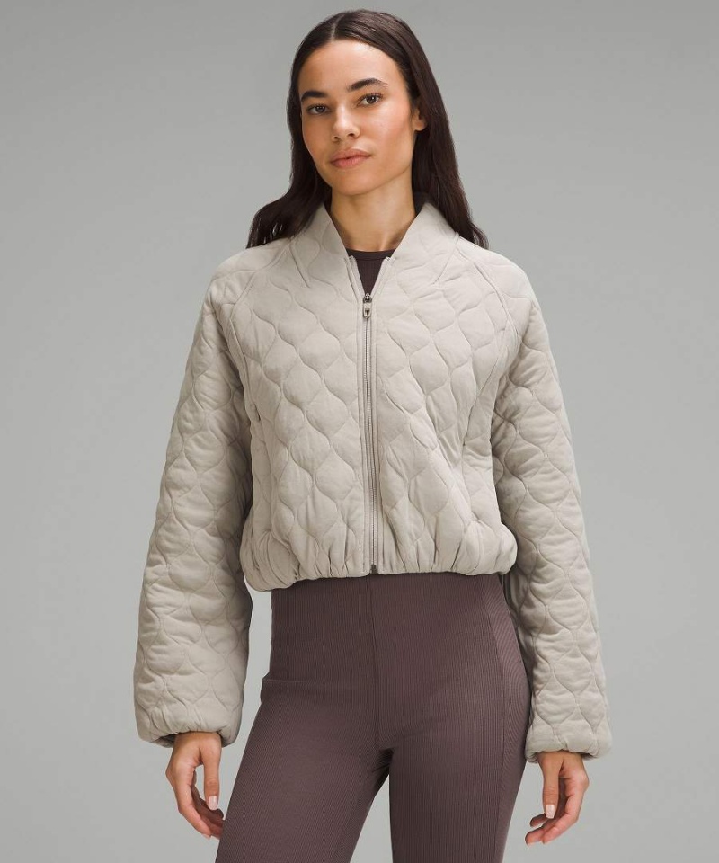 Lululemon Quiltad Bomberjacka Dam Svarta Sverige | HQMJKD495