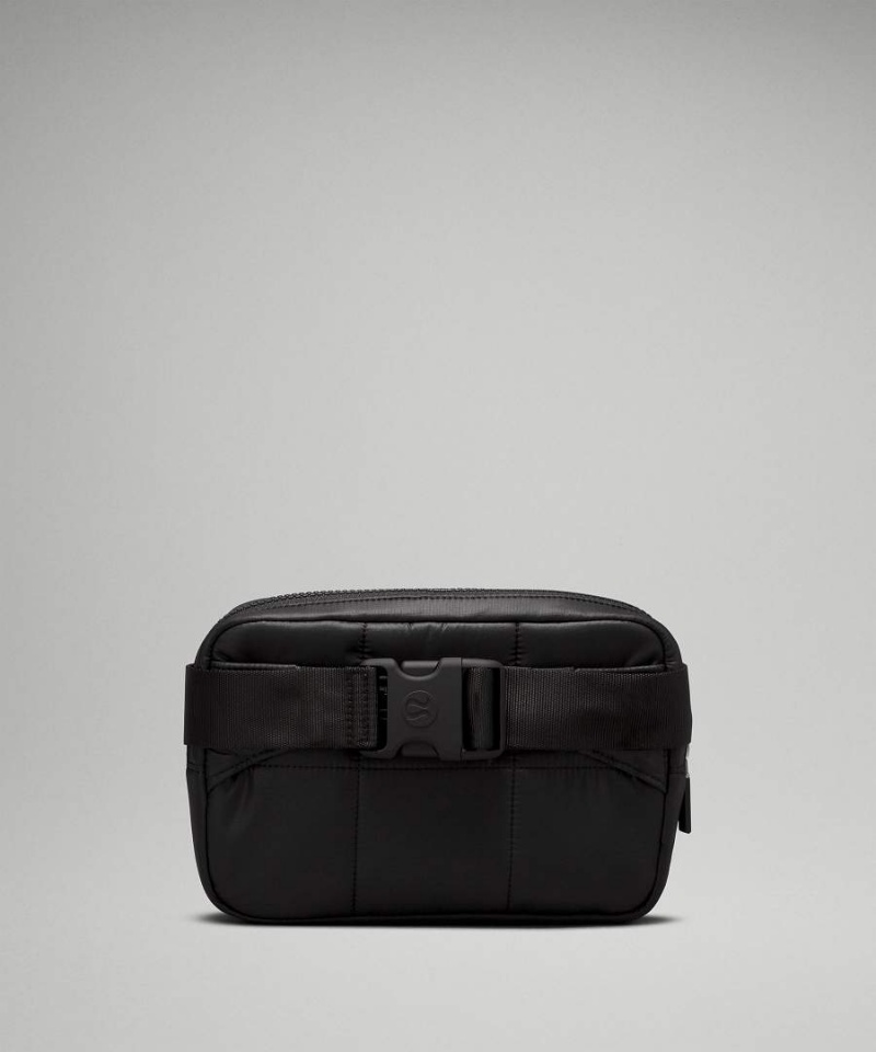 Lululemon Quiltad Grid Hand Warmer 1.5L Bältesväska Dam Svarta Sverige | BAMNCL314