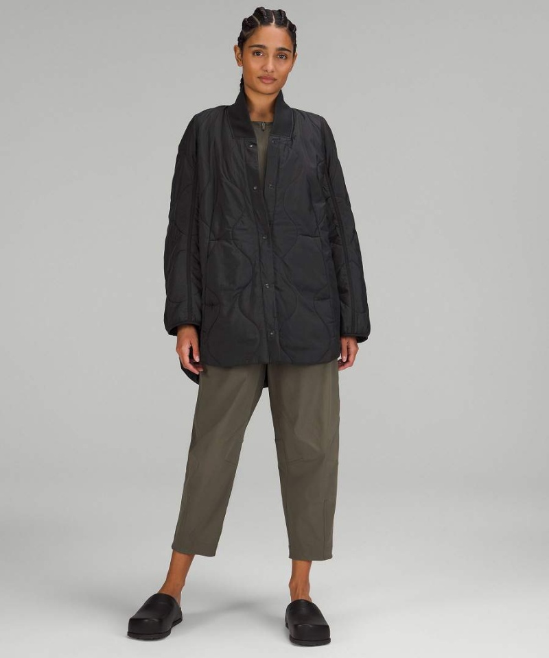 Lululemon Quiltad Light Insulation Jackor Dam Svarta Sverige | OIEJLW840