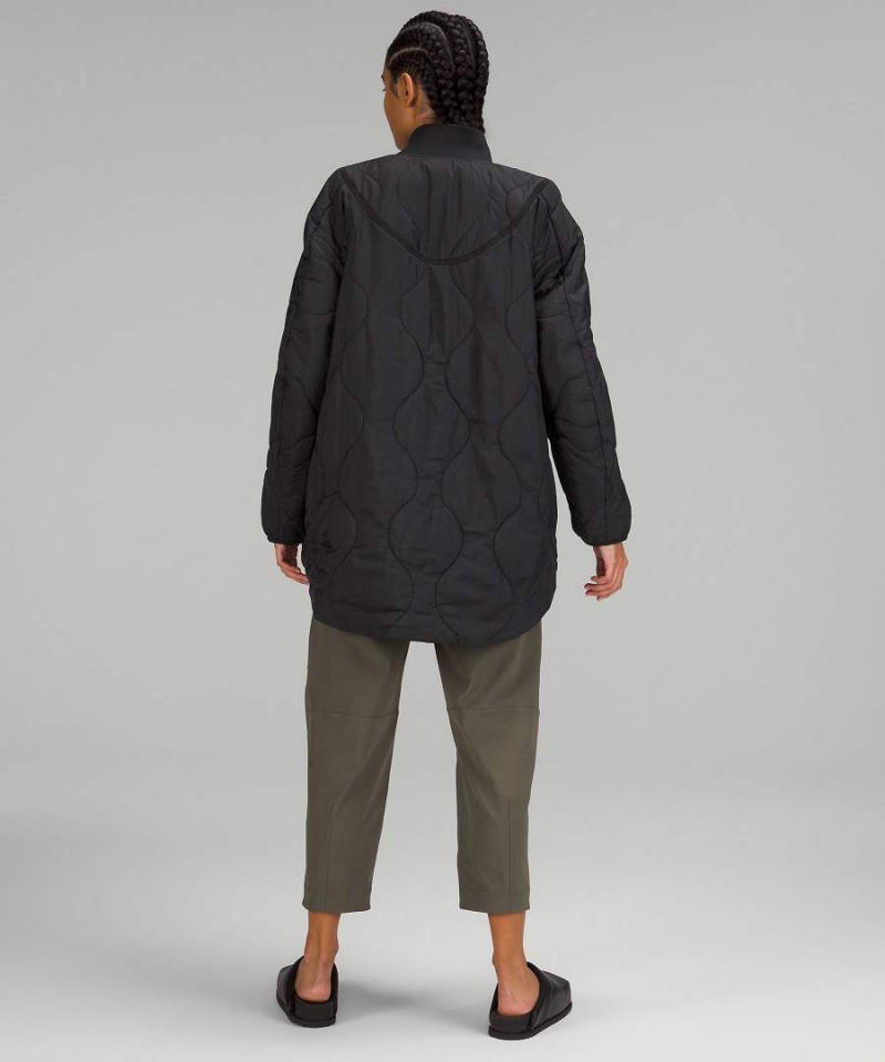 Lululemon Quiltad Light Insulation Jackor Dam Svarta Sverige | OIEJLW840