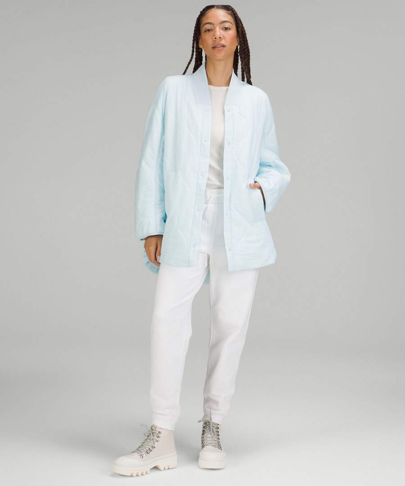 Lululemon Quiltad Light Insulation Jackor Dam Blå Sverige | TYXIQS976