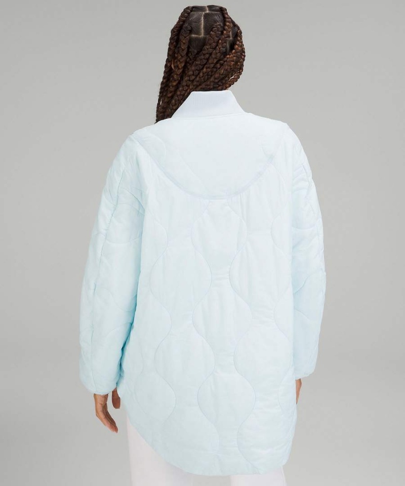 Lululemon Quiltad Light Insulation Jackor Dam Blå Sverige | TYXIQS976