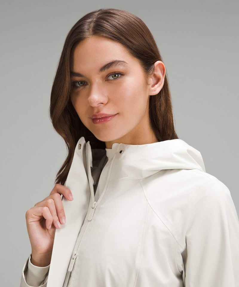 Lululemon Rain Rebel Jackor Dam Beige Sverige | MSIHDA598