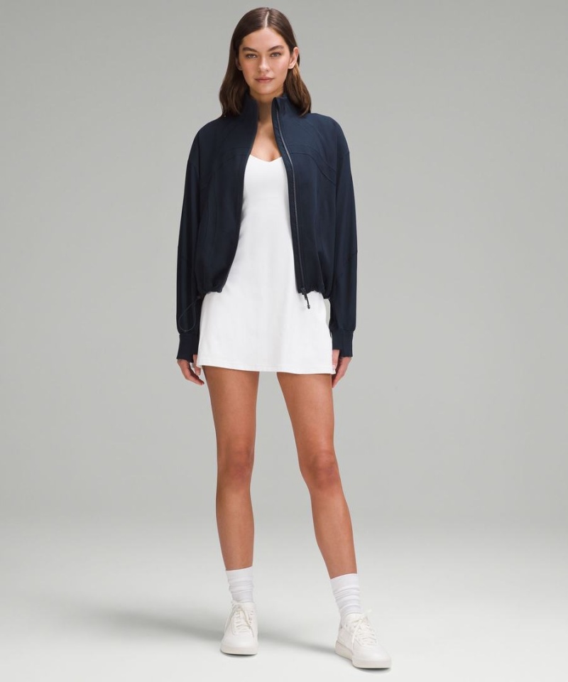 Lululemon Relaxed-Fit Luon Define Jacket Dam Marinblå Sverige | METLVH958