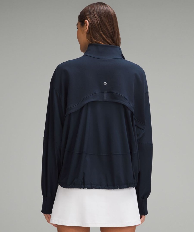 Lululemon Relaxed-Fit Luon Define Jacket Dam Marinblå Sverige | METLVH958