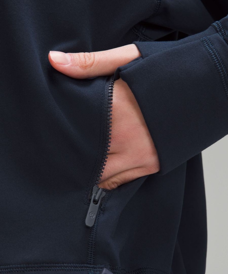 Lululemon Relaxed-Fit Luon Define Jacket Dam Marinblå Sverige | METLVH958