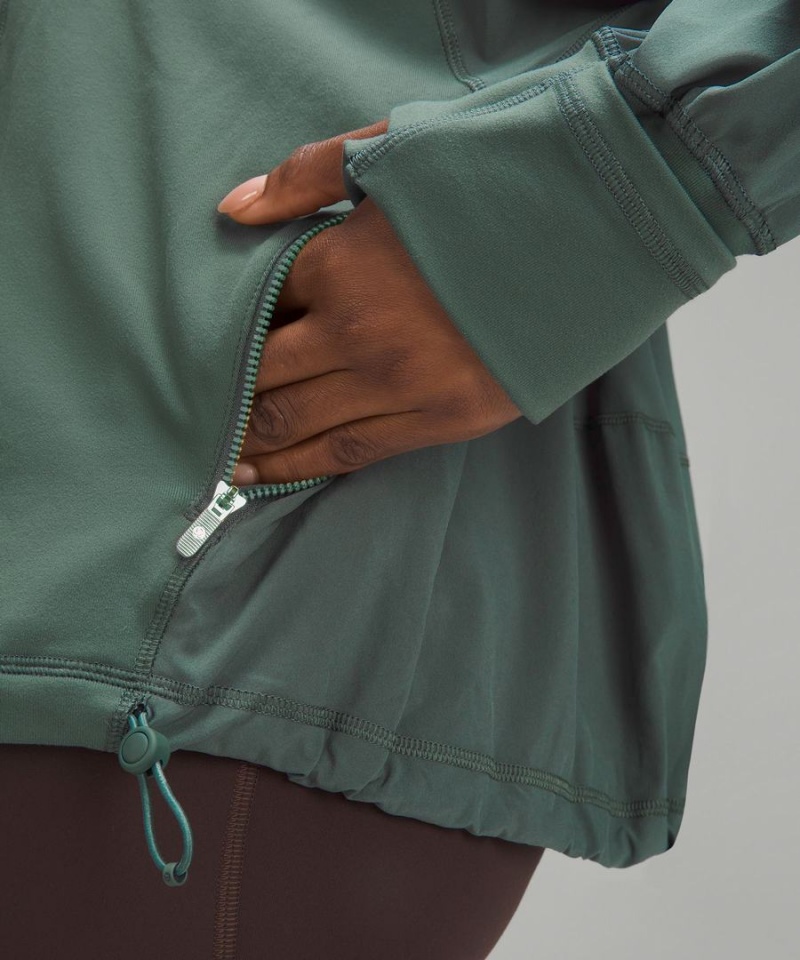 Lululemon Relaxed-Fit Luon Define Jacket Dam Mörkgröna Sverige | XPCSGE410
