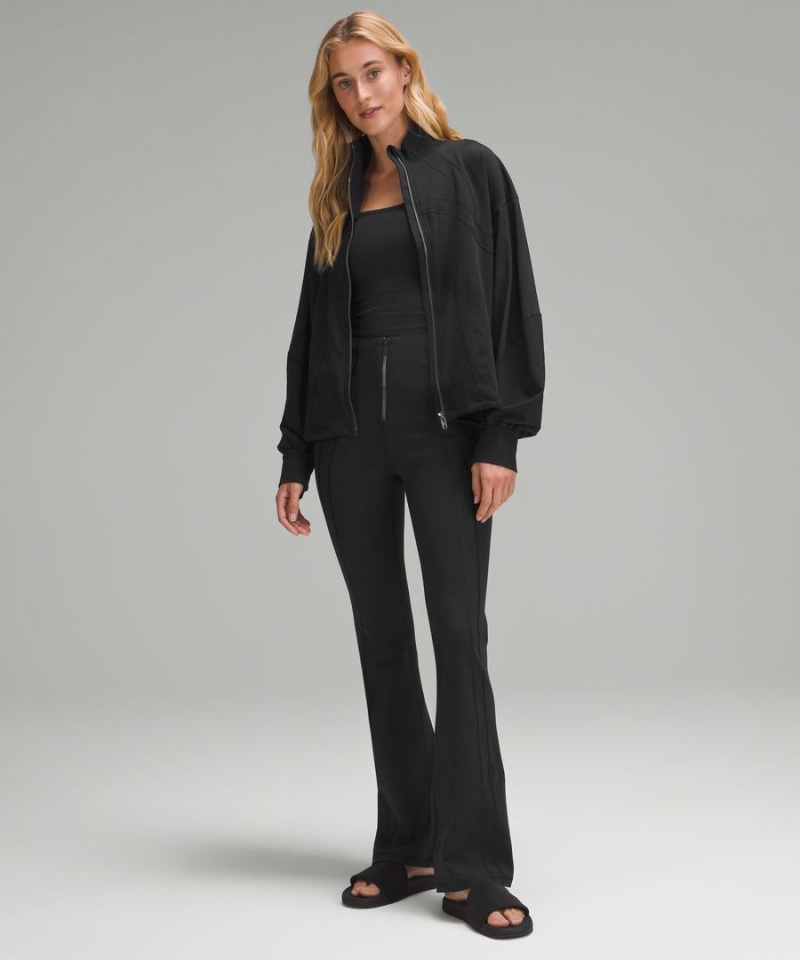 Lululemon Relaxed-Fit Luon Define Jacket Dam Svarta Sverige | JEZDTH870