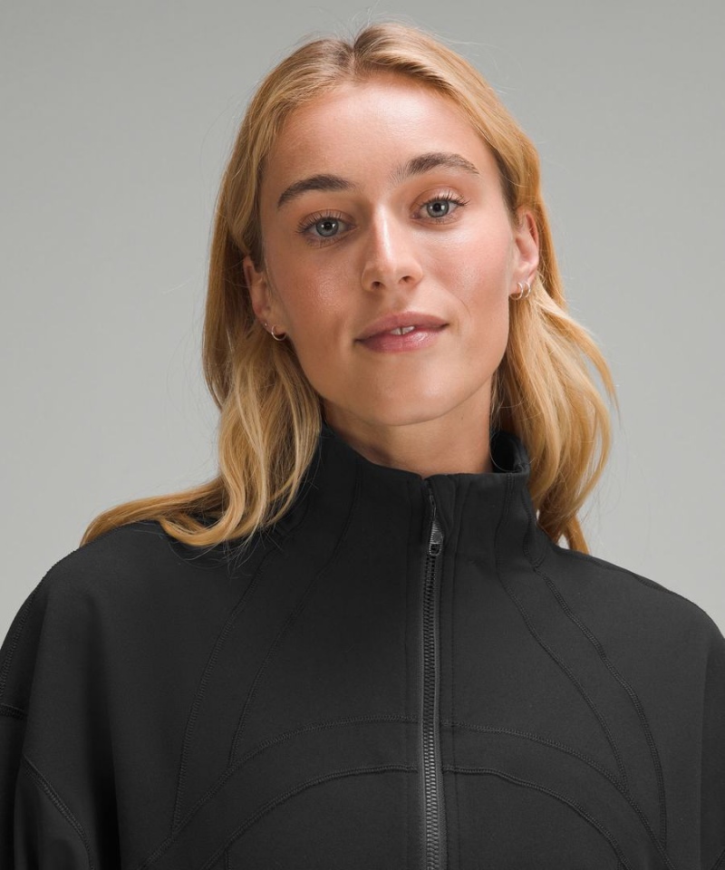 Lululemon Relaxed-Fit Luon Define Jacket Dam Svarta Sverige | JEZDTH870