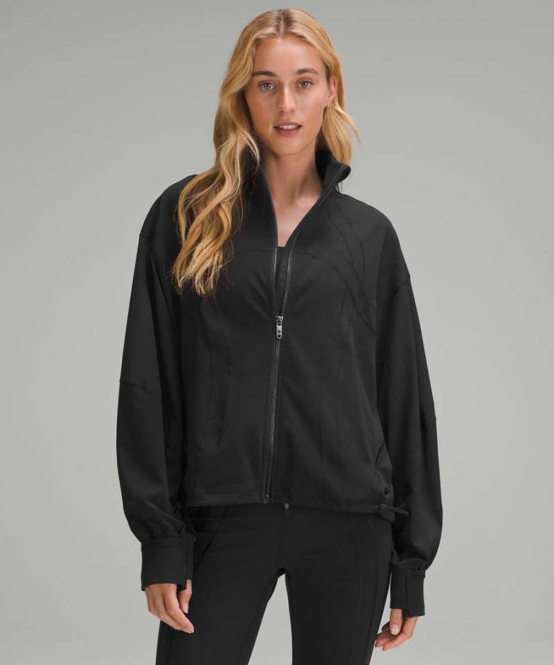 Lululemon Relaxed-Fit Luon Define Jacket Dam Svarta Sverige | JEZDTH870